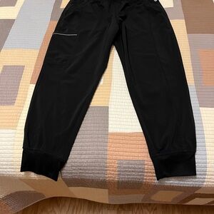 Black joggers